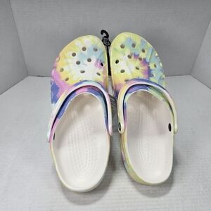 Men's CROCS Classic Tie-Dye Clogs Size 13